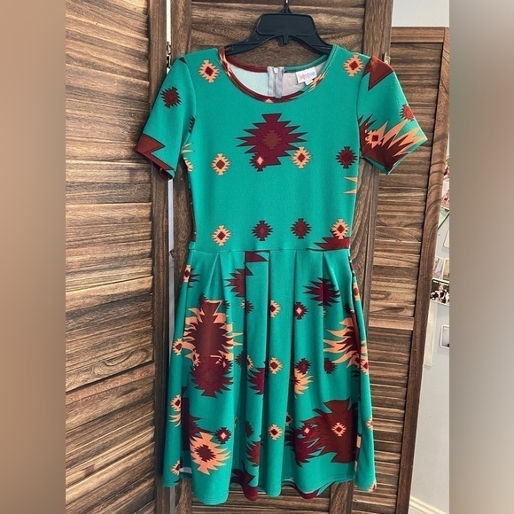 LuLaRoe Dresses & Skirts - LulaRoe Amelia Dress. Southwest style. XS